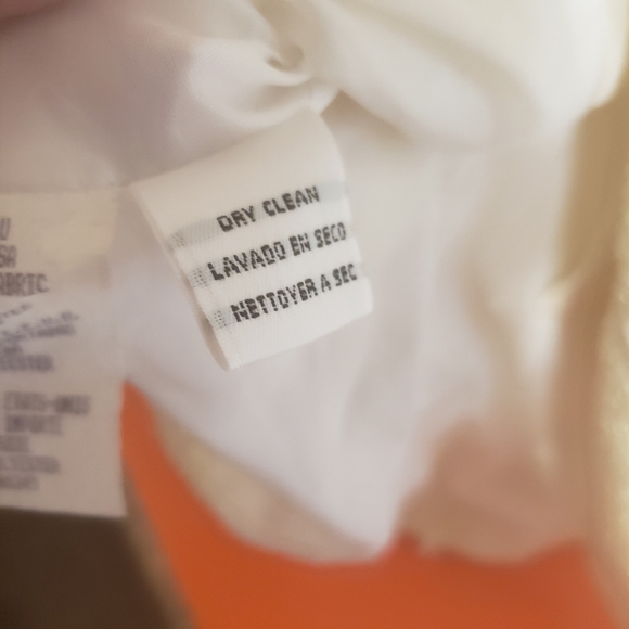 Vintage 80/90s Christian Dior cream iridescent vest - Picture 10 of 11